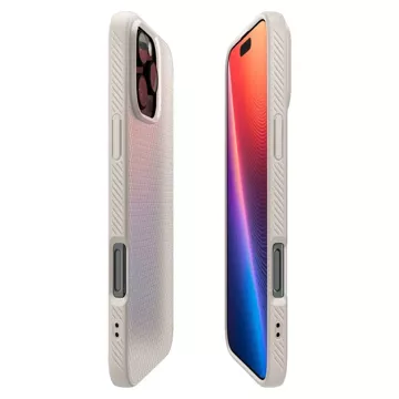 Etui obudowa plecki Spigen Liquid Air do Apple iPhone 16 Pro Natural Titanium