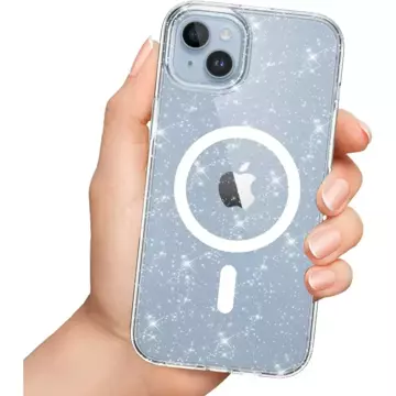 Etui ochronne FlexAir Hybrid MagSafe do Apple iPhone 12 / 12 Pro Glitter