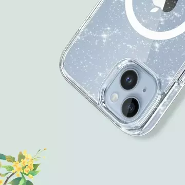 Etui ochronne FlexAir Hybrid MagSafe do Apple iPhone 12 / 12 Pro Glitter