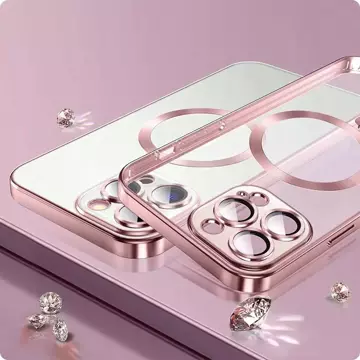 Etui ochronne Ring MagShine Case do MagSafe do iPhone 14 Pro Gold