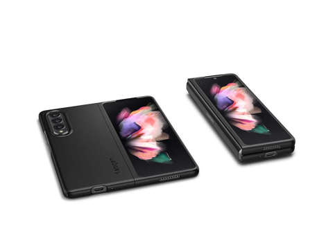 Etui ochronne Spigen AirSkin do Samsung Galaxy Z Fold 3 5G Black