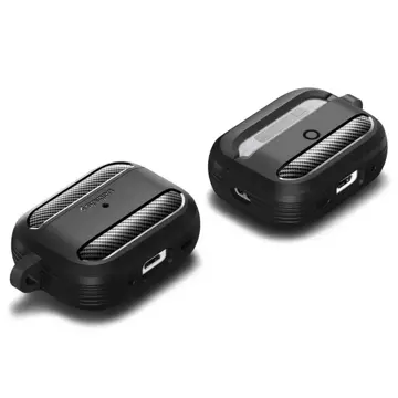 Etui ochronne Spigen Rugged Armor do Apple AirPods Pro 1 / 2 Matte Black