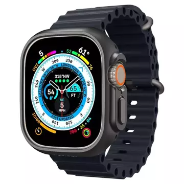 Etui ochronne Spigen Thin Fit do Apple Watch Ultra (49mm) Black