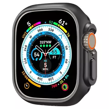 Etui ochronne Spigen Thin Fit do Apple Watch Ultra (49mm) Black