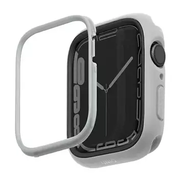 Etui ochronne UNIQ Moduo do Apple Watch Series 4/5/6/7/8/SE 40/41mm kredowy-szary/ chalk-stone grey