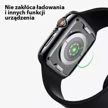 Etui ochronne Usams do Apple Watch 4/5/6/SE 44mm Transparent