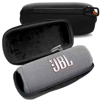 Etui ochronne case na głośnik do JBL Flip 2/3/4/5/6 Alogy Hard Case obudowa ochronna z karabińczykiem mocne Czarne