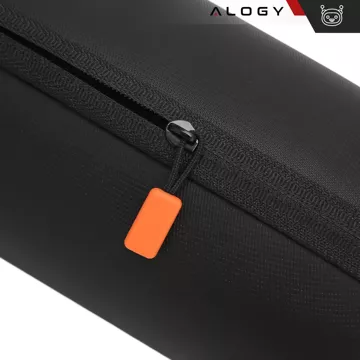 Etui ochronne case na głośnik do JBL Flip 2/3/4/5/6 Alogy Hard Case obudowa ochronna z karabińczykiem mocne Czarne