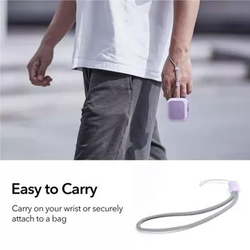 Etui ochronne na słuchawki ESR Orbit Halolock MagSafe Apple AirPods 4 Purple