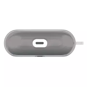 Etui ochronne na słuchawki UNIQ etui Glase do Apple AirPods Pro dymiony/smoke