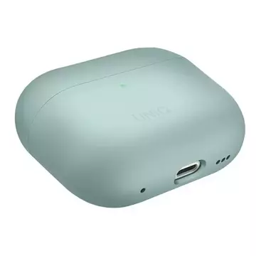 Etui ochronne na słuchawki UNIQ etui Lino AirPods Pro 2 gen Silicone miętowy/mint green