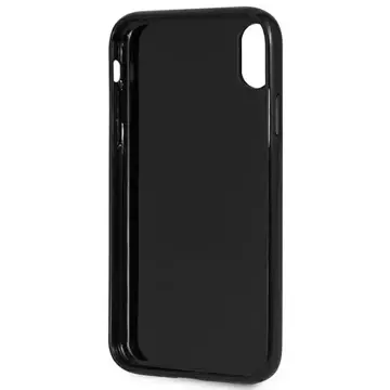 Etui ochronne na telefon BMW BMHCI61MBC do Apple iPhone Xr czarny/black Siganture-Carbon