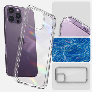 Etui ochronne na telefon Spigen Ultra Hybrid Case obudowa do Apple iPhone 14 Pro Crystal Clear