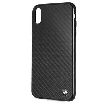 Etui ochronne na telefon hardcase BMW BMHCI65MBC do Apple iPhone Xs Max czarny/black Siganture-Carbon