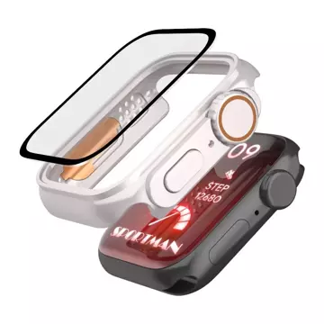 Etui ochronne nakładka Defense360 do Apple Watch 7 / 8 (45 mm) Titanium/orange