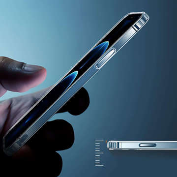Etui ochronne obudowa Alogy Hybrid Case Super Clear do Apple iPhone 12 / 12 Pro Przezroczyste