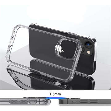 Etui ochronne obudowa Alogy Hybrid Case do Apple iPhone 13 Mini Przezroczyste + Szkło