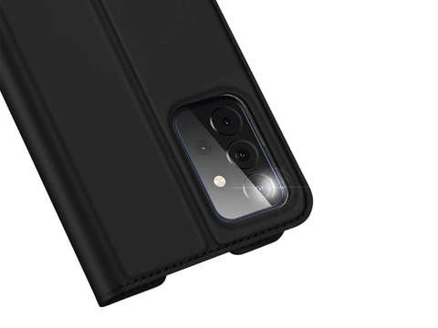Etui ochronne z klapką Dux Ducis Skin skórzane do Samsung Galaxy A72 Czarne