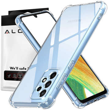 Etui pancerne ShockProof Alogy Case do Samsung Galaxy A73 / A73 5G Clear + Szkło