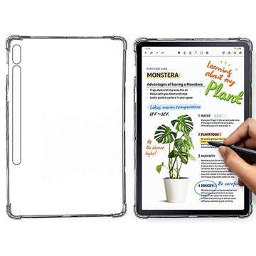 Etui pancerne ShockProof Alogy Case do Samsung Galaxy Tab S7/ S8 11.0 T870/ T875/ T876B/ X700/ X706 Clear