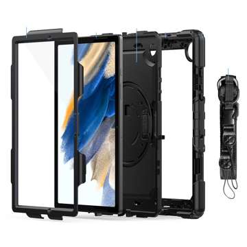 Etui pancerne Solid360 do Samsung Galaxy Tab A8 10.5 X200 / X205 Black