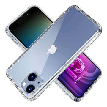 Etui pancerne do iPhone 15 Plus 3mk Armor Case Clear ochronne plecki przezroczyste + Szkło