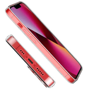 Etui pancerne obudowa Alogy Hybrid Case z osłoną na aparat do Apple iPhone 13/14 Przezroczyste