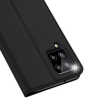 Etui portfel DuxDucis SkinPro do Samsung Galaxy A22 / M22 4G/LTE Black