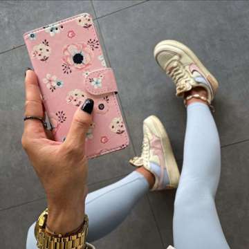 Etui portfel Wallet do Samsung Galaxy A53 5G Bloom Pink