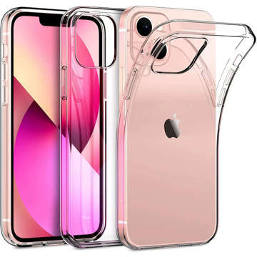 Etui silikonowe obudowa Alogy case do Apple iPhone 14 Plus Przezroczyste + Szkło