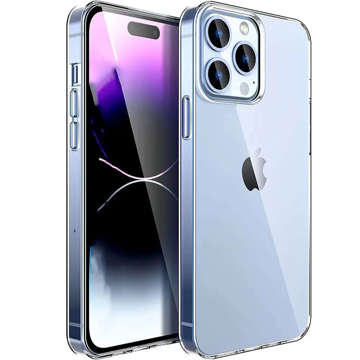 Etui silikonowe obudowa Alogy case do Apple iPhone 14 Pro Przezroczyste + Szkło