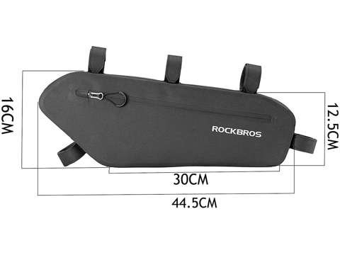 Etui torba sakwa na rower pod ramę RockBros AS-018 Czarne