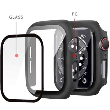 Etui z szkłem Defense360 do Apple Watch 7 41mm Black