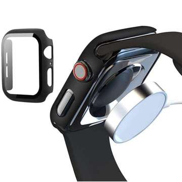 Etui z szkłem Defense360 do Apple Watch 7 45mm Clear