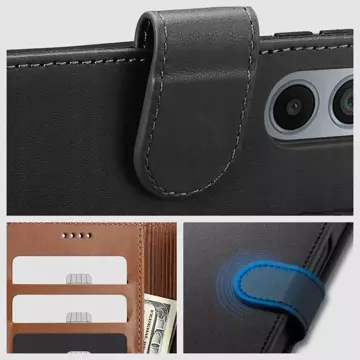 Etui zamykane z klapką Wallet do Xiaomi Redmi 12 Black