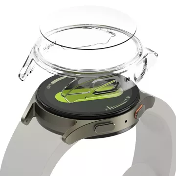 Etui  ze szkłem Ringke Slim & Tempered Glass do Samsung Galaxy Watch 7 (40 mm) Clear