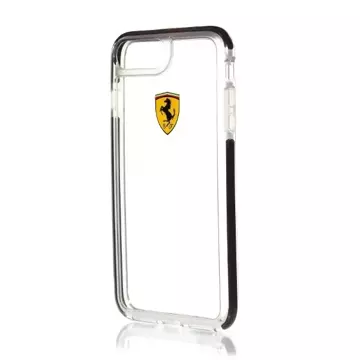 Ferrari Hardcase iPhone 7/8 Plus Shockproof transparent black
