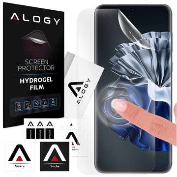 Folia Hydrożelowa do Huawei P20 / P30 / P40 / P50 / P60 / Pro / Lite ochronna na telefon na ekran Alogy Hydrogel Film