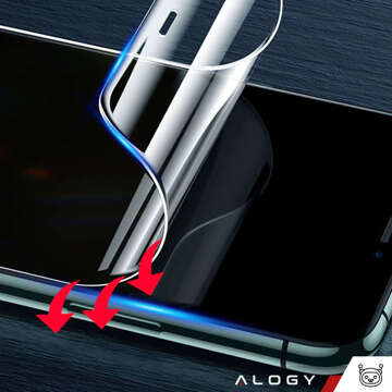 Folia Hydrożelowa do Samsung Galaxy S24 Ultra ochronna na telefon na ekran Alogy Hydrogel Film