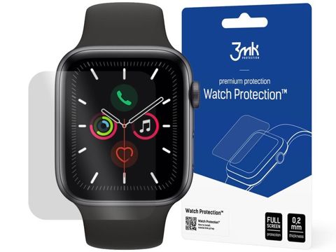 Folia ochronna 3mk x3 Protection do Apple Watch 4/5/6/SE 44mm