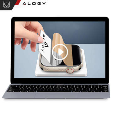 Folia ochronna Hydrożelowa hydrogel Alogy do smartwatcha do Apple Watch SE (44mm)