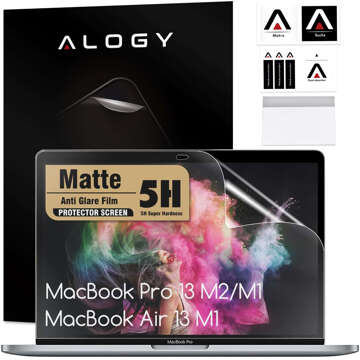 Folia ochronna Matowa na ekran do MacBook Pro 13 MacBook Air 13 Alogy Screen Protect Film