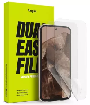 Folia ochronna na ekran Ringke Dual Easy 2-Pack do Google Pixel 8A Clear