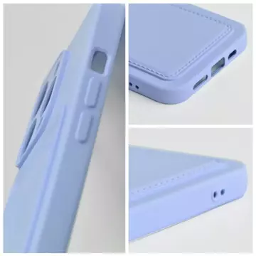 Futerał CARD CASE do IPHONE 14 PLUS fioletowy