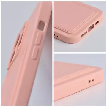 Futerał CARD CASE do IPHONE 14 PLUS różowy