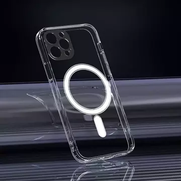 Futerał Clear Mag Cover z ochroną aparatu do IPHONE 14 PLUS