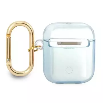 Guess  GUA2HHTSB AirPods cover niebieski/blue Strap Collection