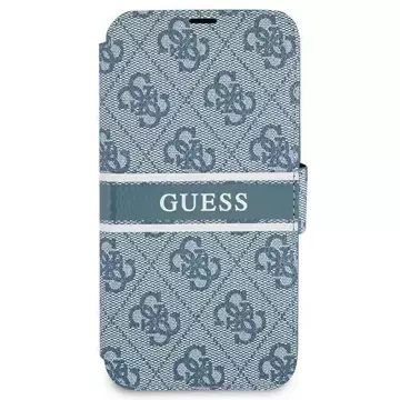 Guess GUBKP13S4GDBL iPhone 13 mini 5,4" niebieski/blue book 4G Stripe