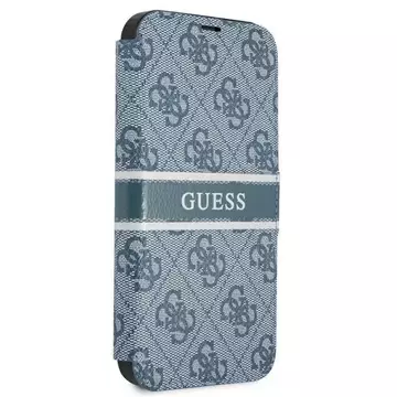 Guess GUBKP13S4GDBL iPhone 13 mini 5,4" niebieski/blue book 4G Stripe