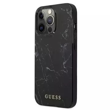 Guess GUHCP13LPCUMABK iPhone 13 Pro / 13 6,1" czarny/black hardcase Marble